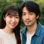 Rino Sashihara boyfriend Takato Inukai inspired couple portrait